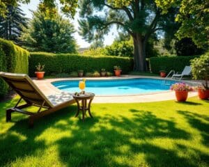 zwembad tuin