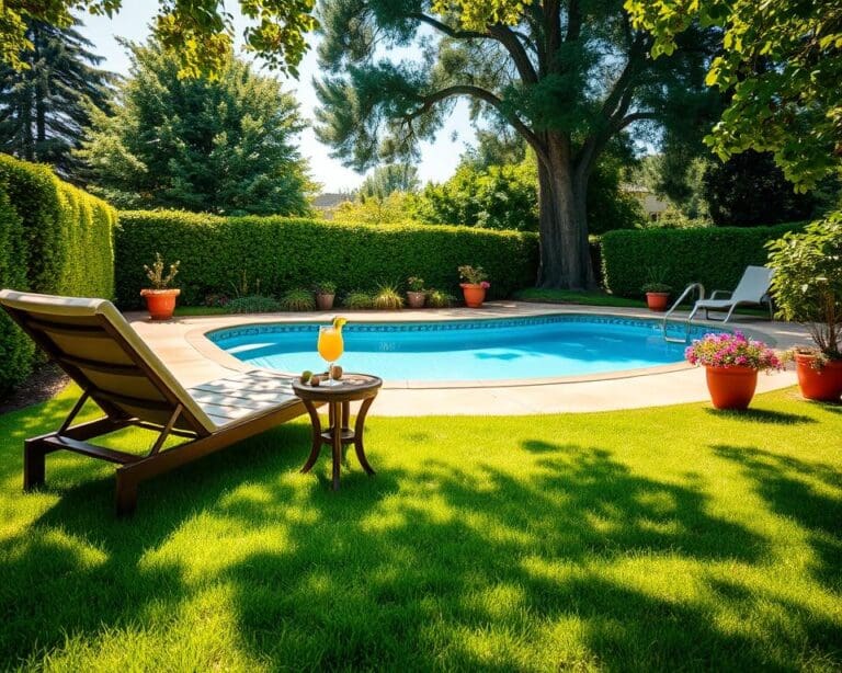 zwembad tuin