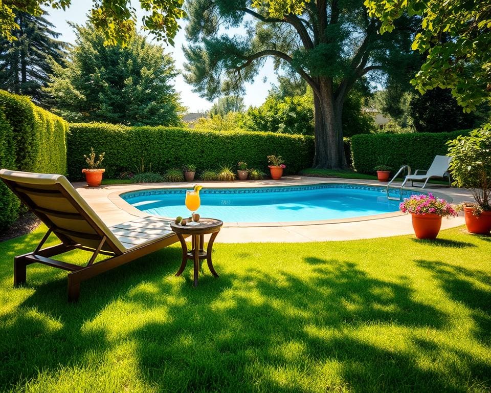 zwembad tuin