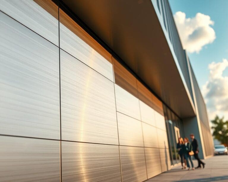 duurzame aluminium gevelpanelen
