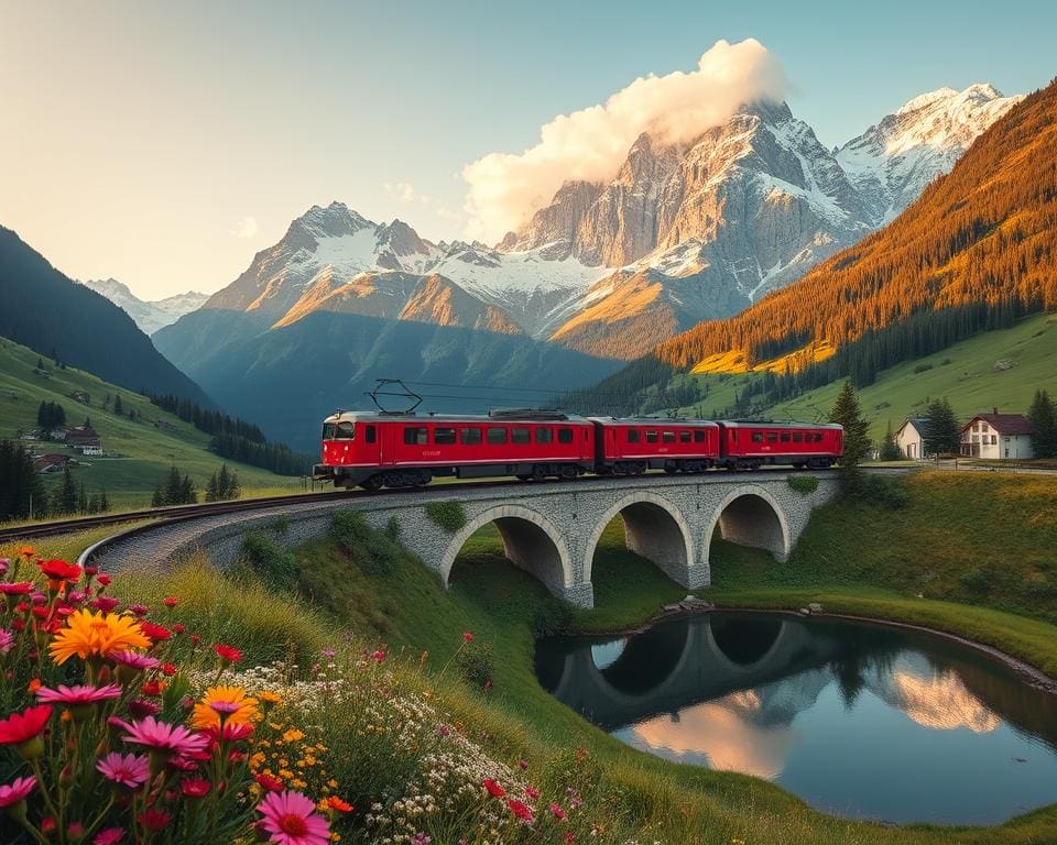 treinreizen Zwitserland