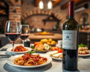 wijn bij Italiaans eten