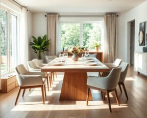eettafel woonkamer